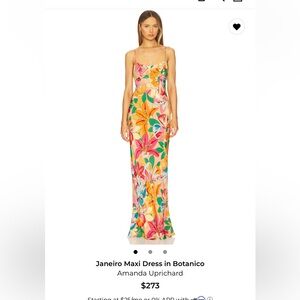 Amanda Uprichard Janeiro Maxi Dress - Vibrant Floral
